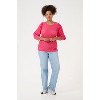 Langarm-Bluse Regular fit Raspberry pink