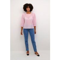 Langarm-Bluse Regular fit Pink Mist rose