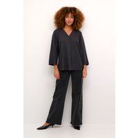 Langarm-Bluse Regular fit Black Oyster