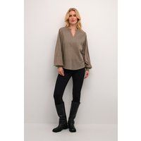 Langarm-Bluse Regular fit Major Brown CC brown