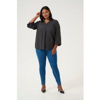 Elegante Regular Fit 3/4-Arm Bluse