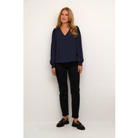 Langarm-Bluse Regular fit Midnight Marine