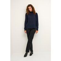 Langarm-Bluse Regular fit Midnight Marine