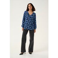 Langarm-Bluse Regular fit Midnight M./Ebb&Flow Flower floral