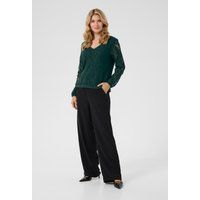 Elegantes Langarm-Spitzentop
