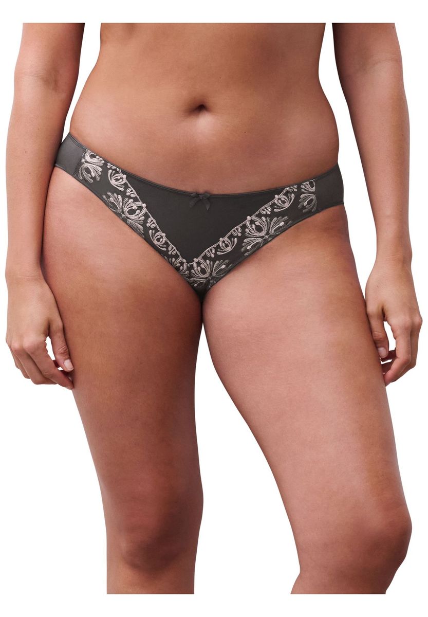 Floral bestickter Tanga Slip