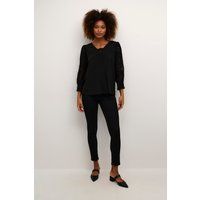 Langarm-Bluse Relaxed fit Blac