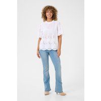 Kurzarm-Bluse Loose fit Snow White