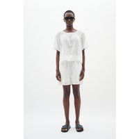 Baumwollshorts mit lockerer Passform