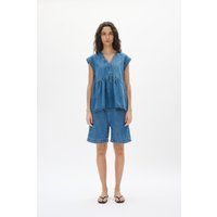 Denim Shorts mit entspannter Passform