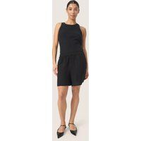 Leinenmischung Shorts mit entspannter Passform
