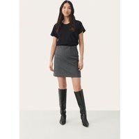 Rock Gerade Passform Medium Grey Check grey