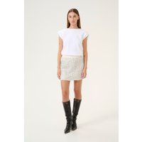 Eleganter Minirock mit Blumenmuster