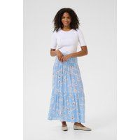 Rock A-shape Vista Blue W. Chalk Flowers blue white