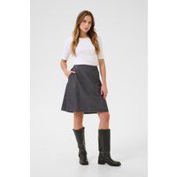 Rock A-shape Grey Washed Denim