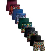 Herren Boxershorts mit Muster, 10er-Pack