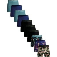 Herren Boxershorts mit Muster, 10er-Pack