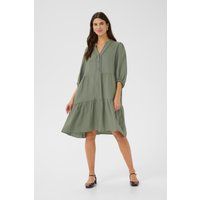Kleid A-shape Deep Lichen Green