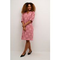 Knielanges Kleid mit entspannter Passform