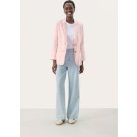 Blazer Gerade Passform Lotus rose