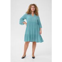Kleid A-shape teal