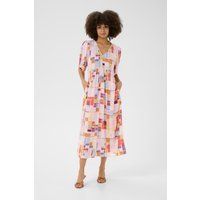 Kleid mit femininer Silhouette multicolour