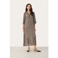 Kleid Gerade Passform multicolour