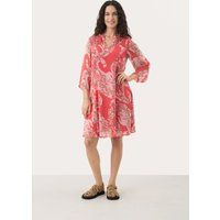 Kleid mit Paisley-Print, lockere Passform