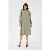 Langarm-Bluse Regular fit Vetiver CC green