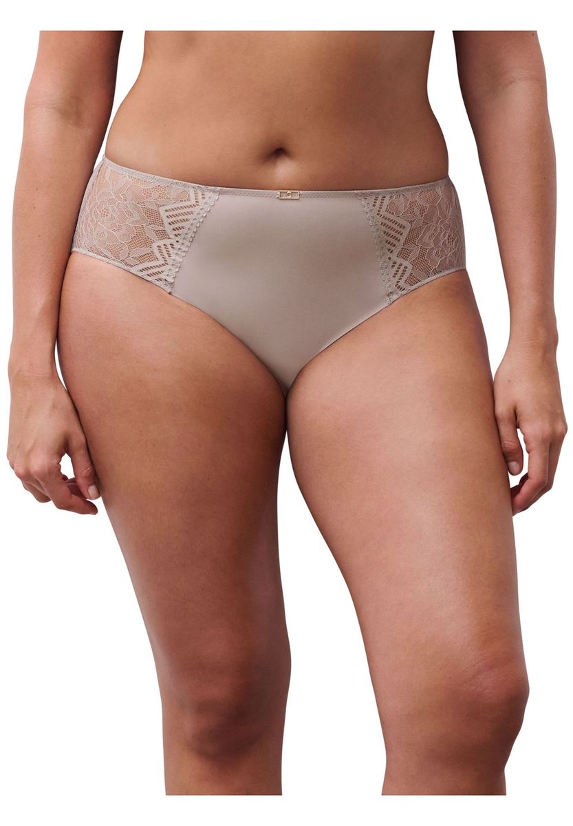 Origins Hüftslip mit Spitzeneinsatz