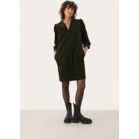Cord-Mini-Kleid mit Relaxed Fit