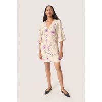 Kleid mit Blumenmuster und lockerer Passform