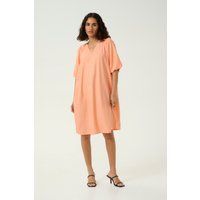 Kleid A-shape orange