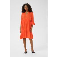 Kleid A-shape red
