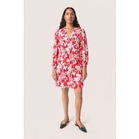 Kleid Gerade Passform white blue