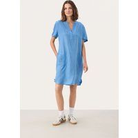 Kleid Gerade Passform blue