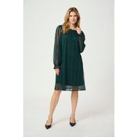 Elegantes A-Linien-Midikleid aus Spitze