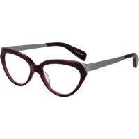 Cat-Eye Brille mit Acetatgestell
