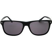Klassische, mattschwarze Sonnenbrille
