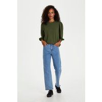 Langarm-Shirt Regular fit olive