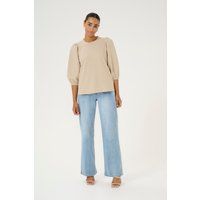 Langarm-Shirt Regular fit Feather Gray