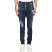 Distressed Slim Fit Denim Jeans