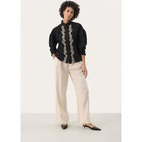 Langarm - Hemd Relaxed fit Blac