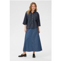 Langarm - Hemd Casual fit Blue Washed Denim blue