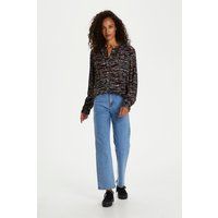 Shirt mit abstraktem Print, Regular Fit