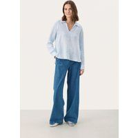 Langarm - Hemd Gerade Passform Ice Water light blue
