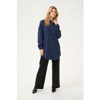 Langarm - Hemd Loose fit Midnight Marine
