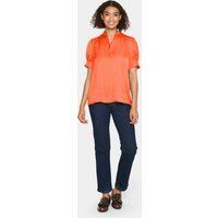 Langarm - Hemd Gerade Passform Tigerlily orange