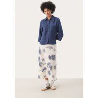 Langarm - Hemd Gerade Passform Oceana blue