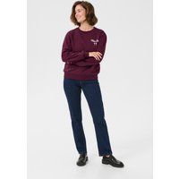 Sweatshirt Regular fit Port Royale burgundy